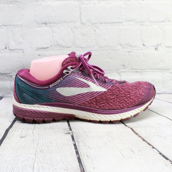 brooks ghost 10 purple pink teal